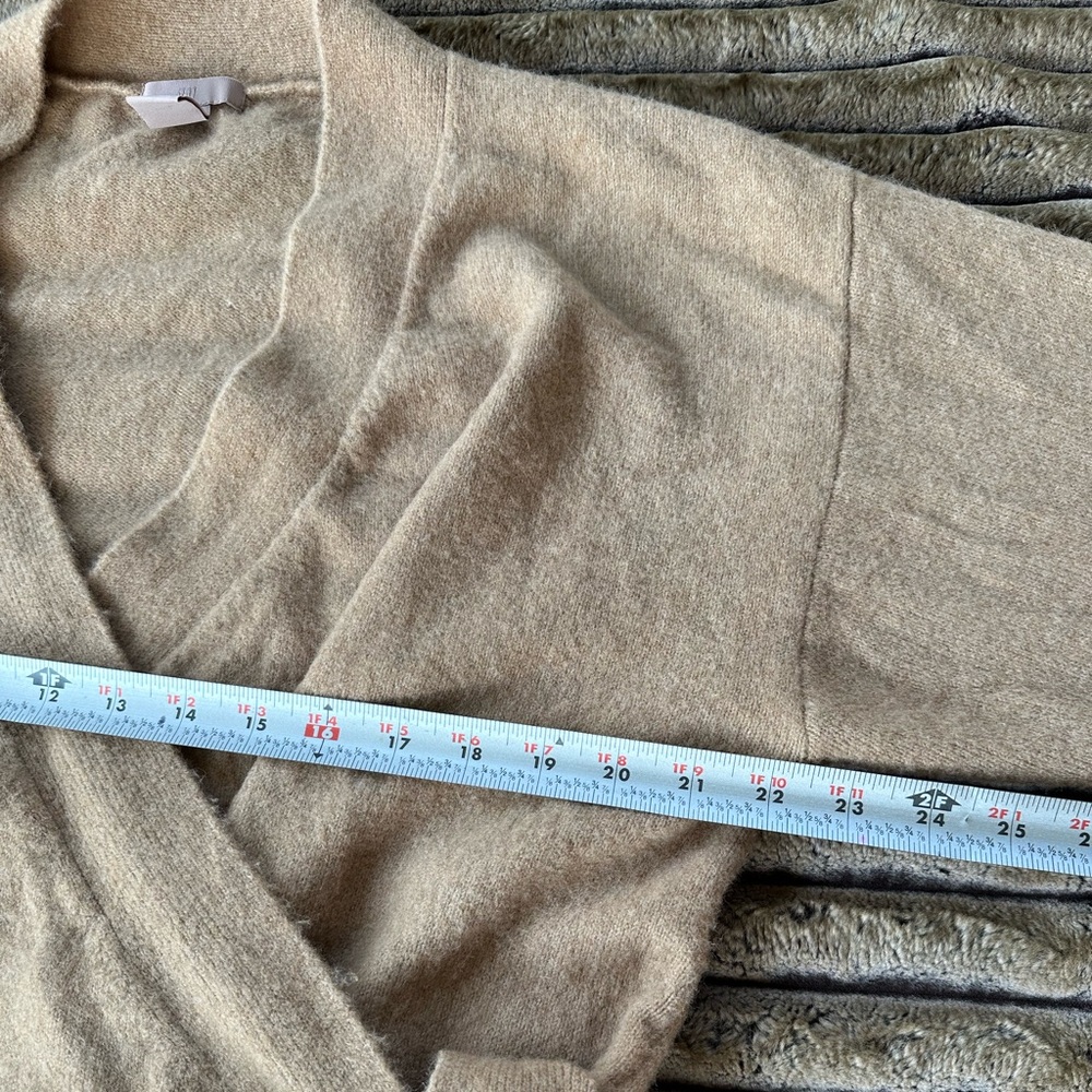 H&M Tan Wrap Sweater - Picture 6 of 7